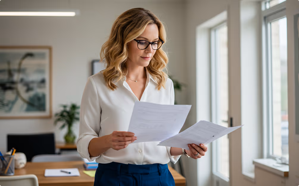 young female consultant
