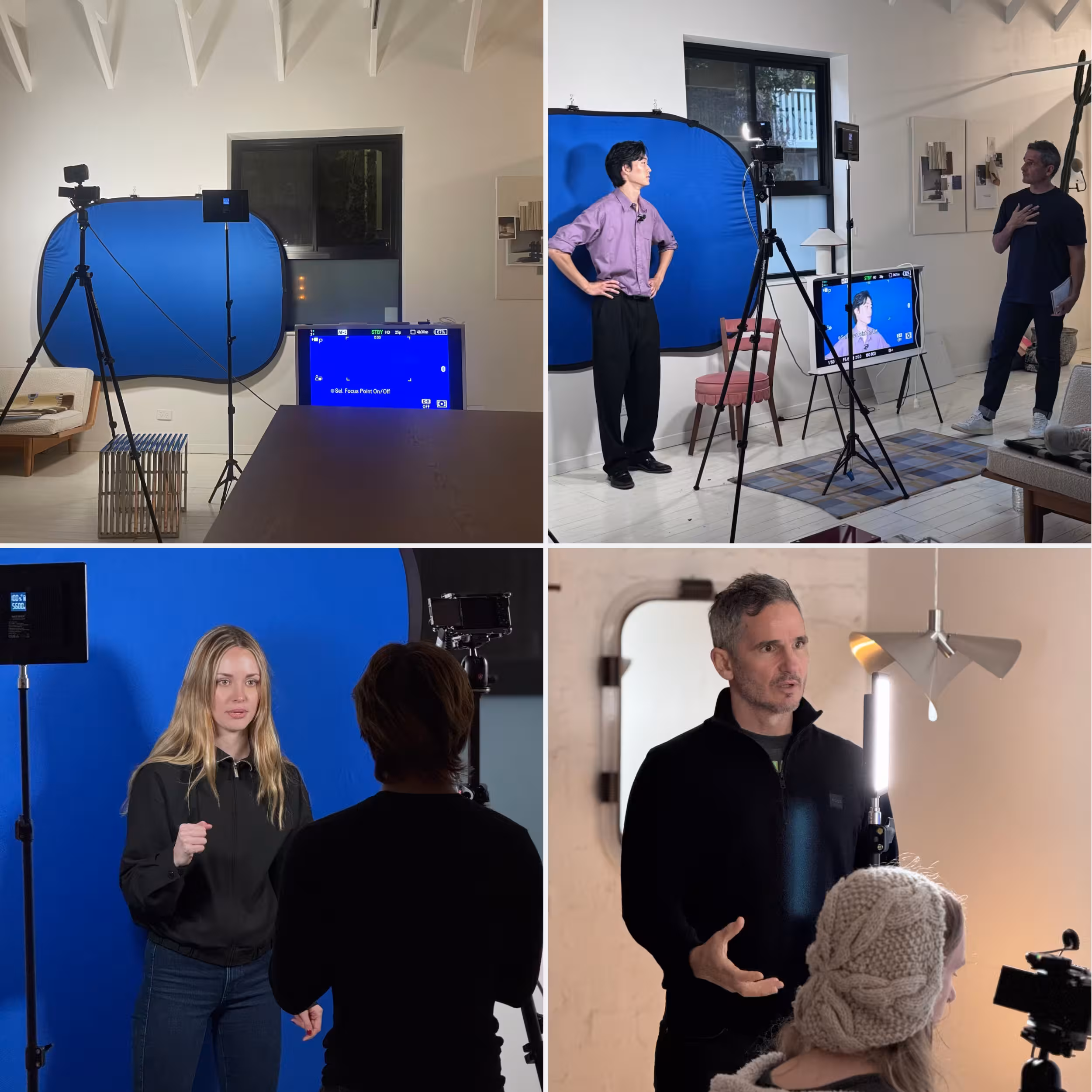 Actor during a private audition coaching session