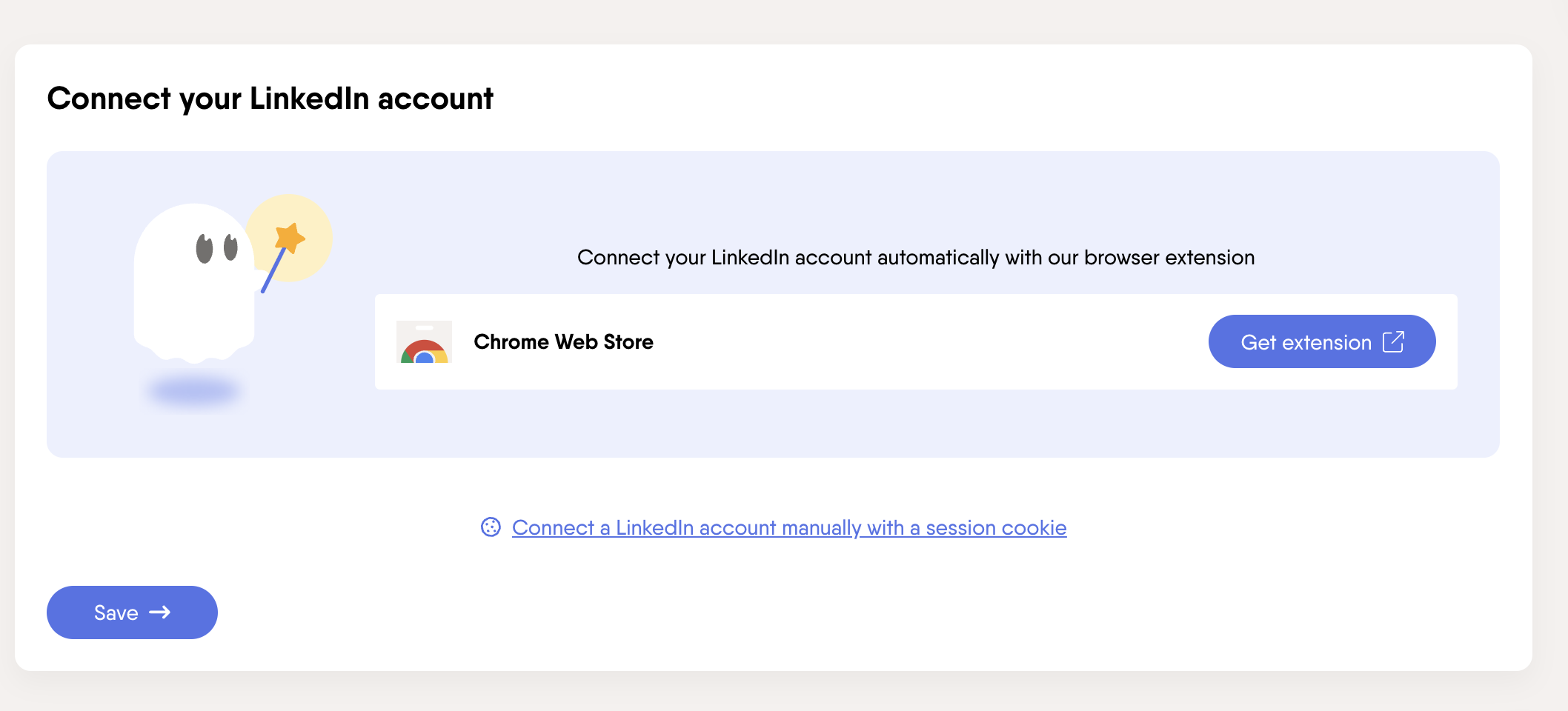 PhantomBuster chrome extension