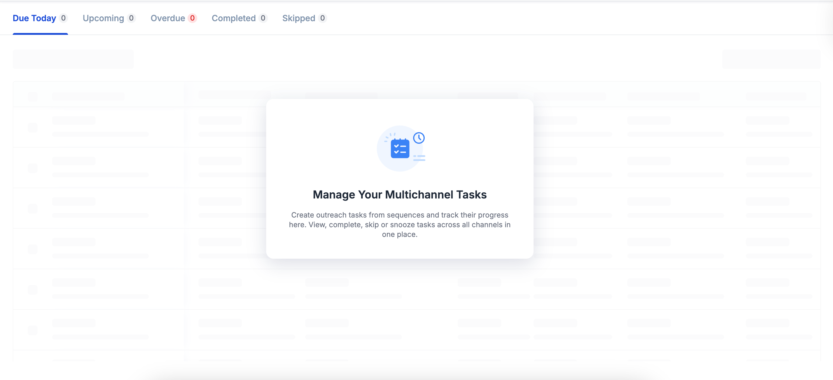 Saleshandy task manager