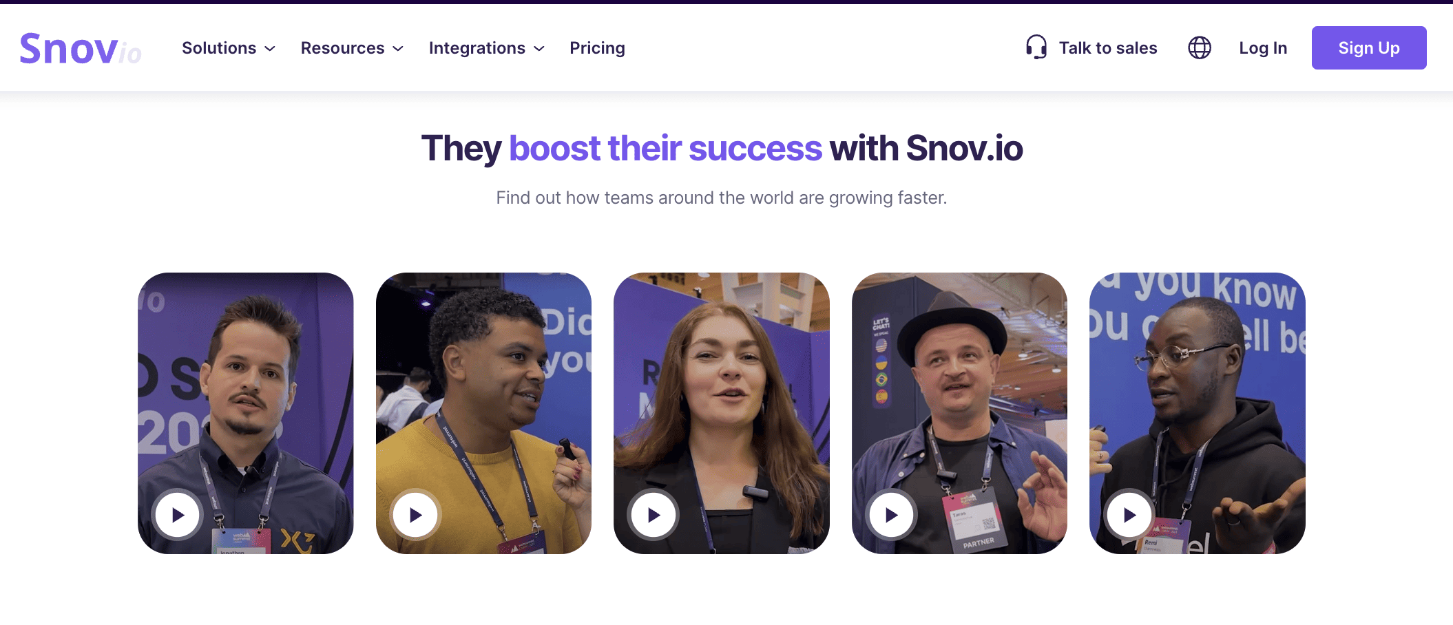 Snov.io video reviews