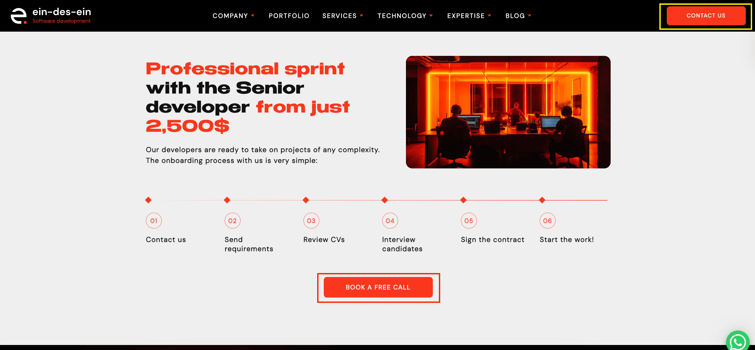 Ein-des-ein main page