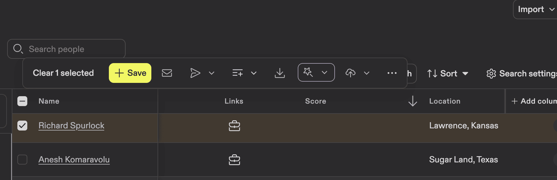 Apollo contacts path