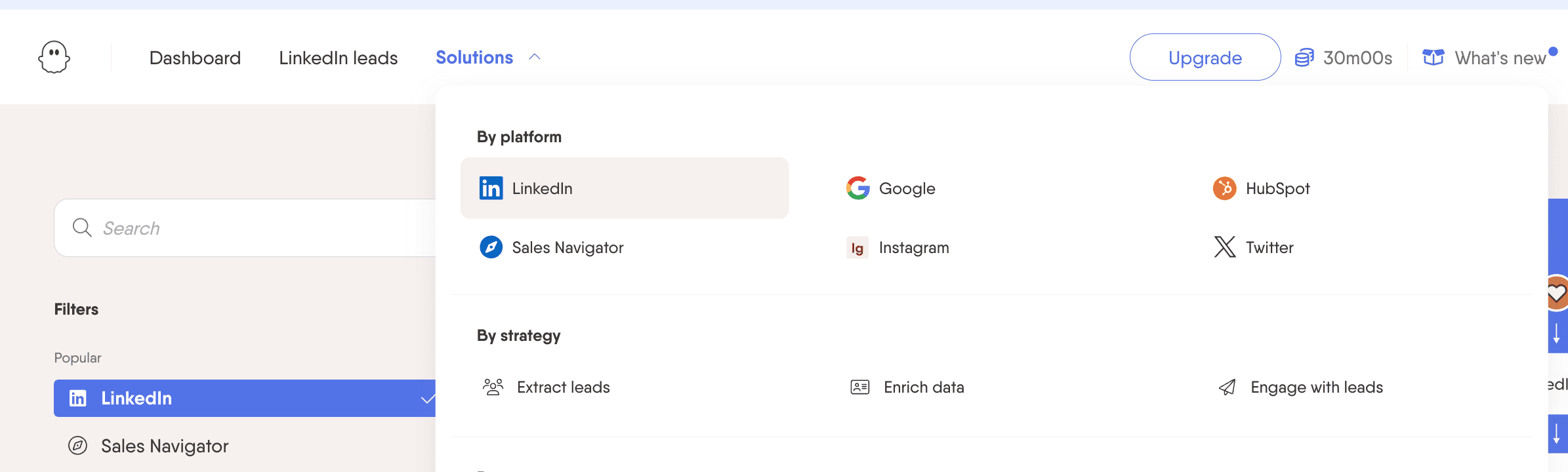 PhantomBuster solutions