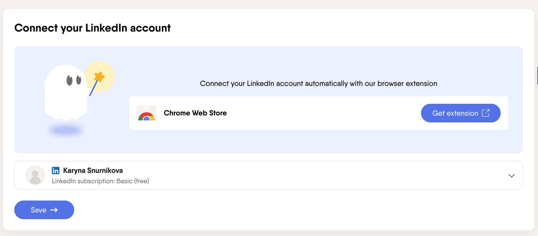 PhantomBuster LinkedIn connect