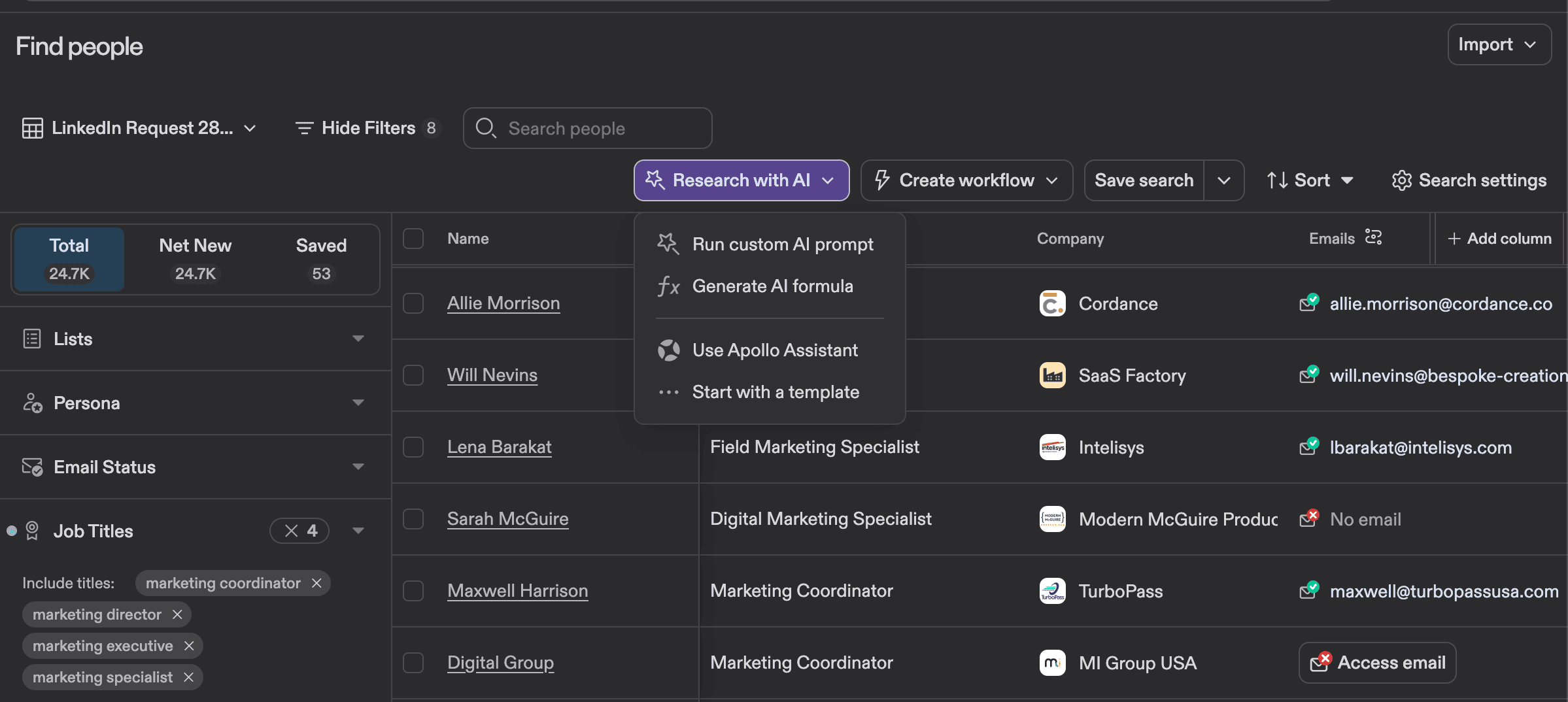 Apollo research with AI