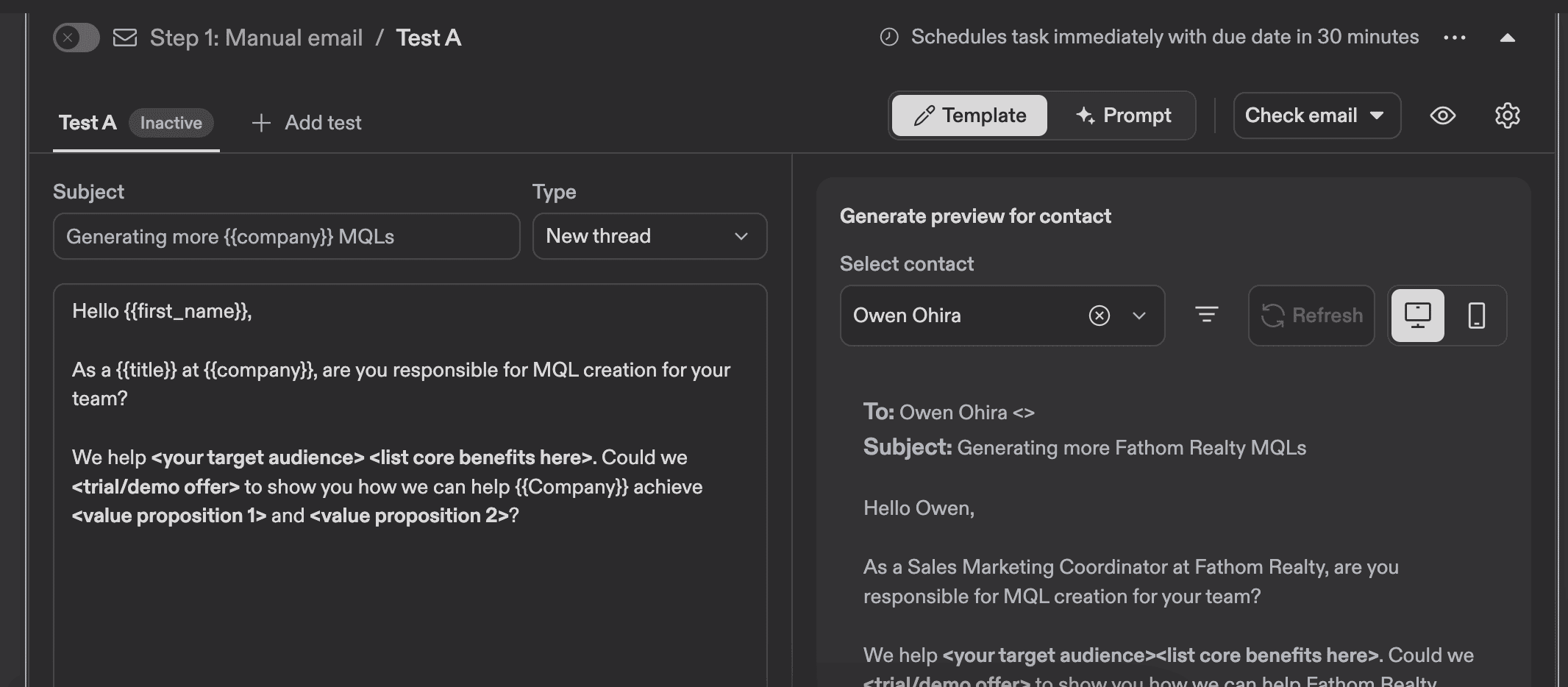 Apollo sequence edits