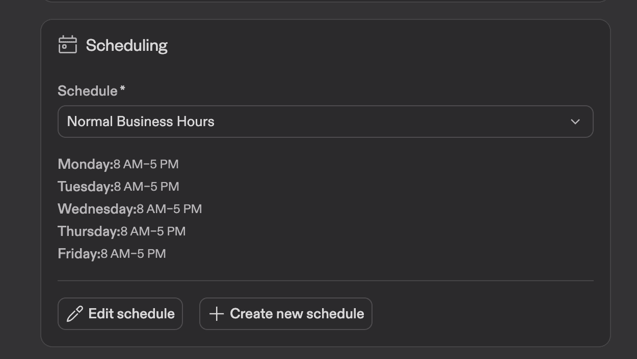 Apollo email scheduling