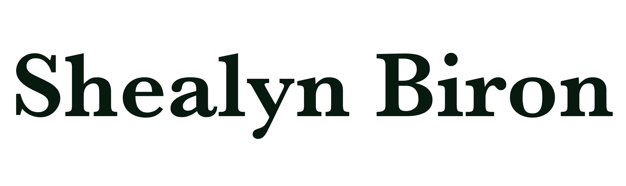 Shealyn Biron Site Header