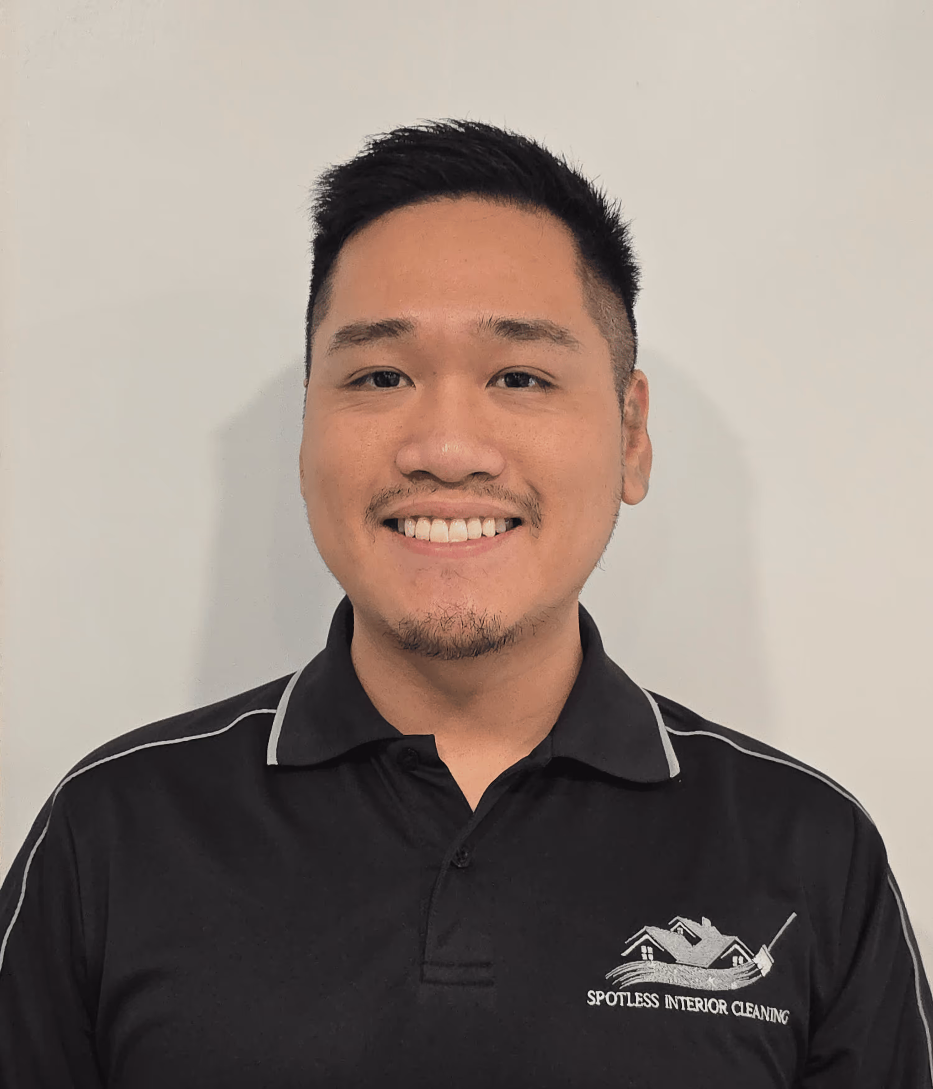 Our cleaning specialist Johnny at Spotless Interior Cleaning. Blacktown and Parramatta region