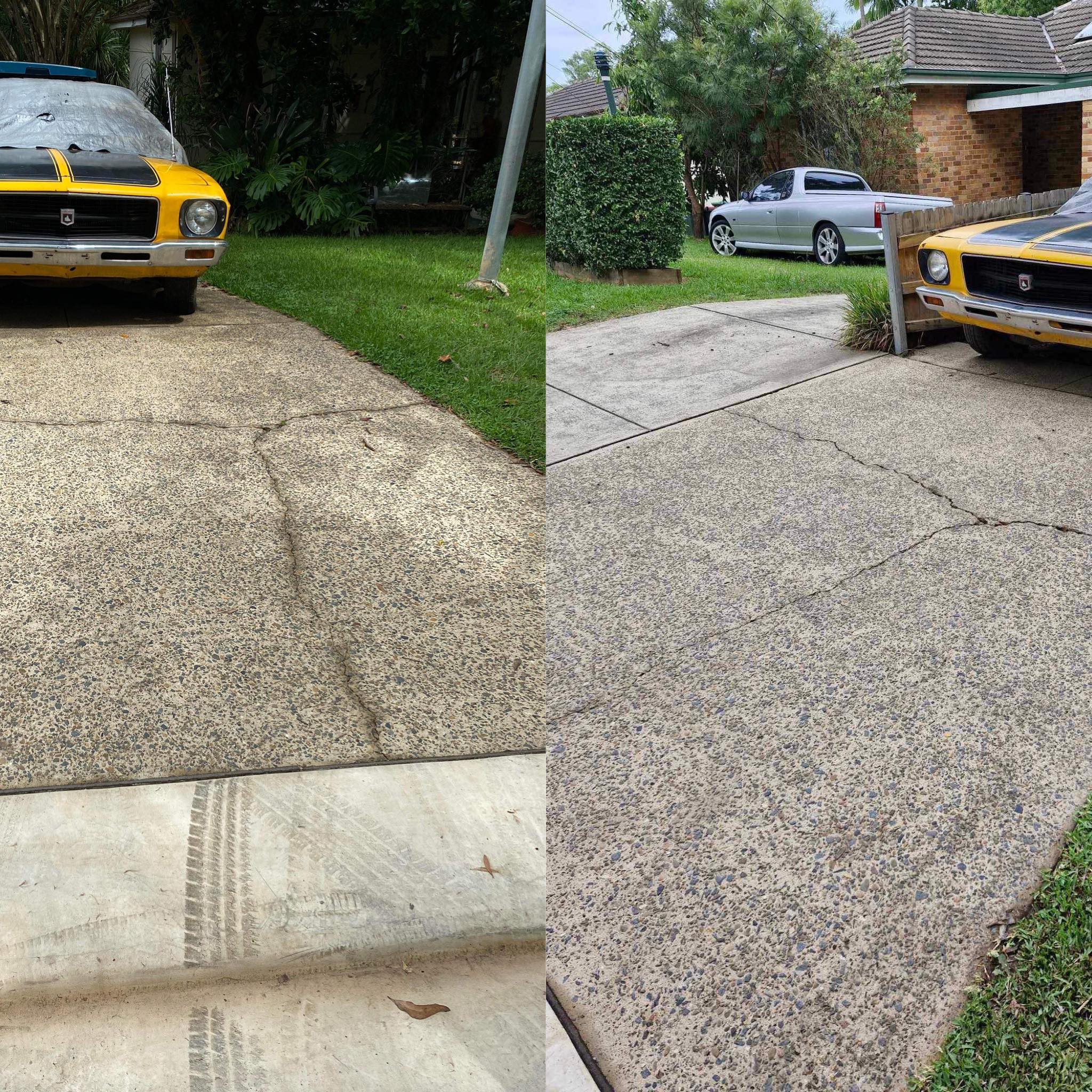 High-pressure driveway cleaning Sydney - Spotless Interior Cleaning deep exterior clean. Westmead based