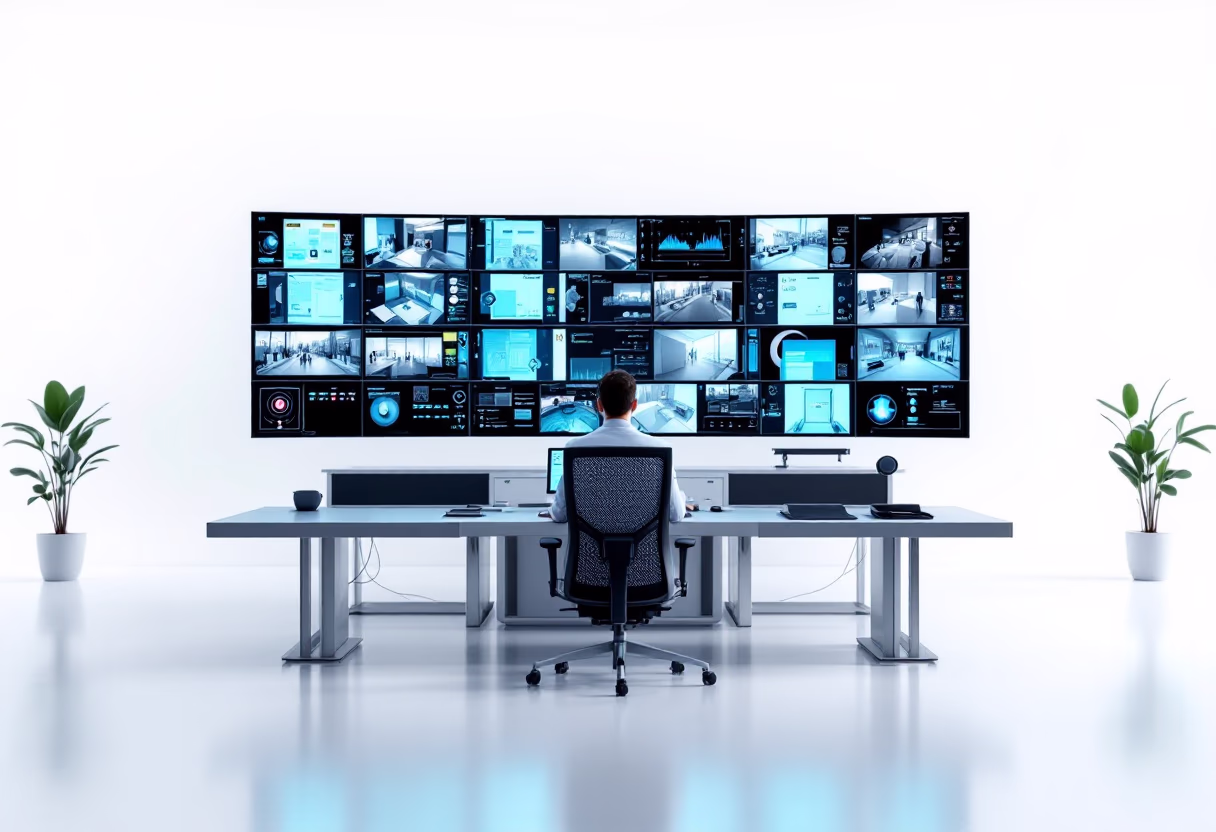 hightech control room
