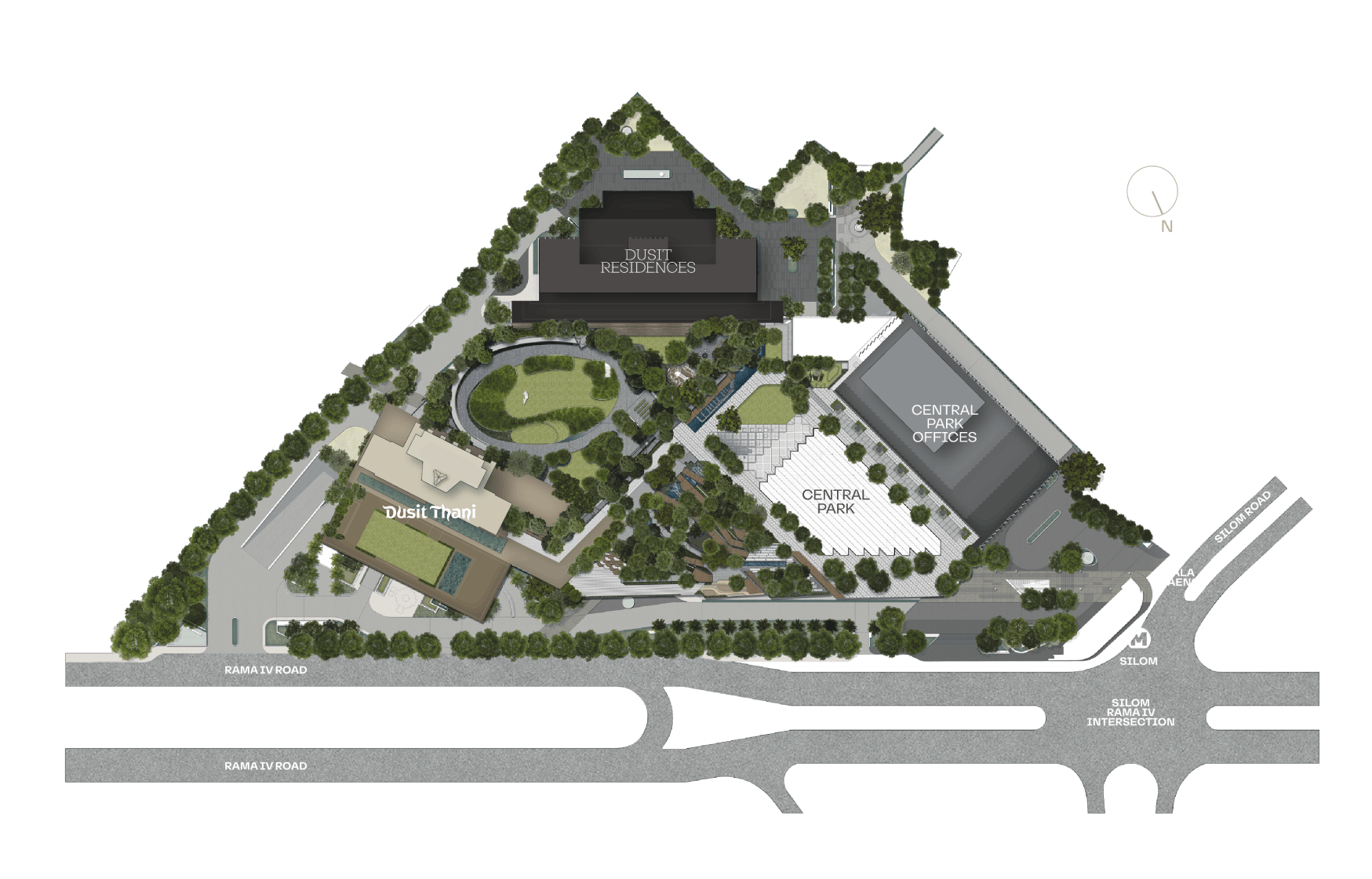 Lumphini Central Park Master Plan