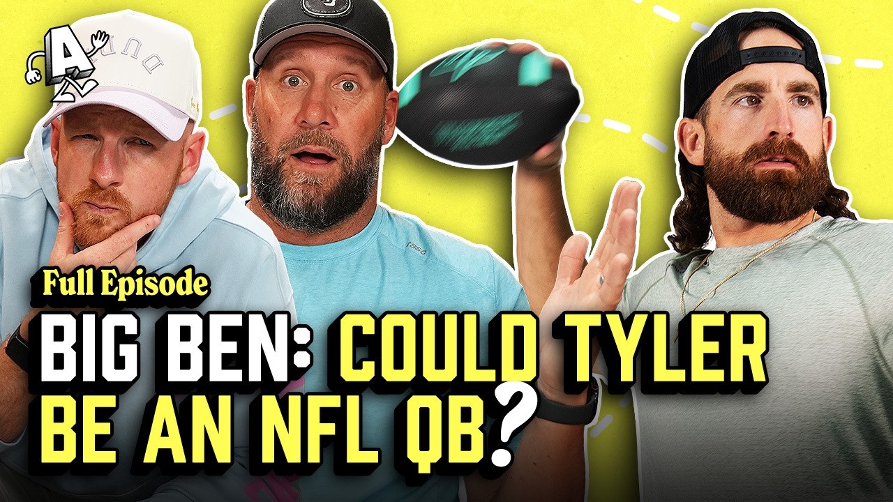 Episode Thumbnail for Ep. 13: Dude Perfect x Ben Roethlisberger on the Modern NFL + Best Christmas Song Draft