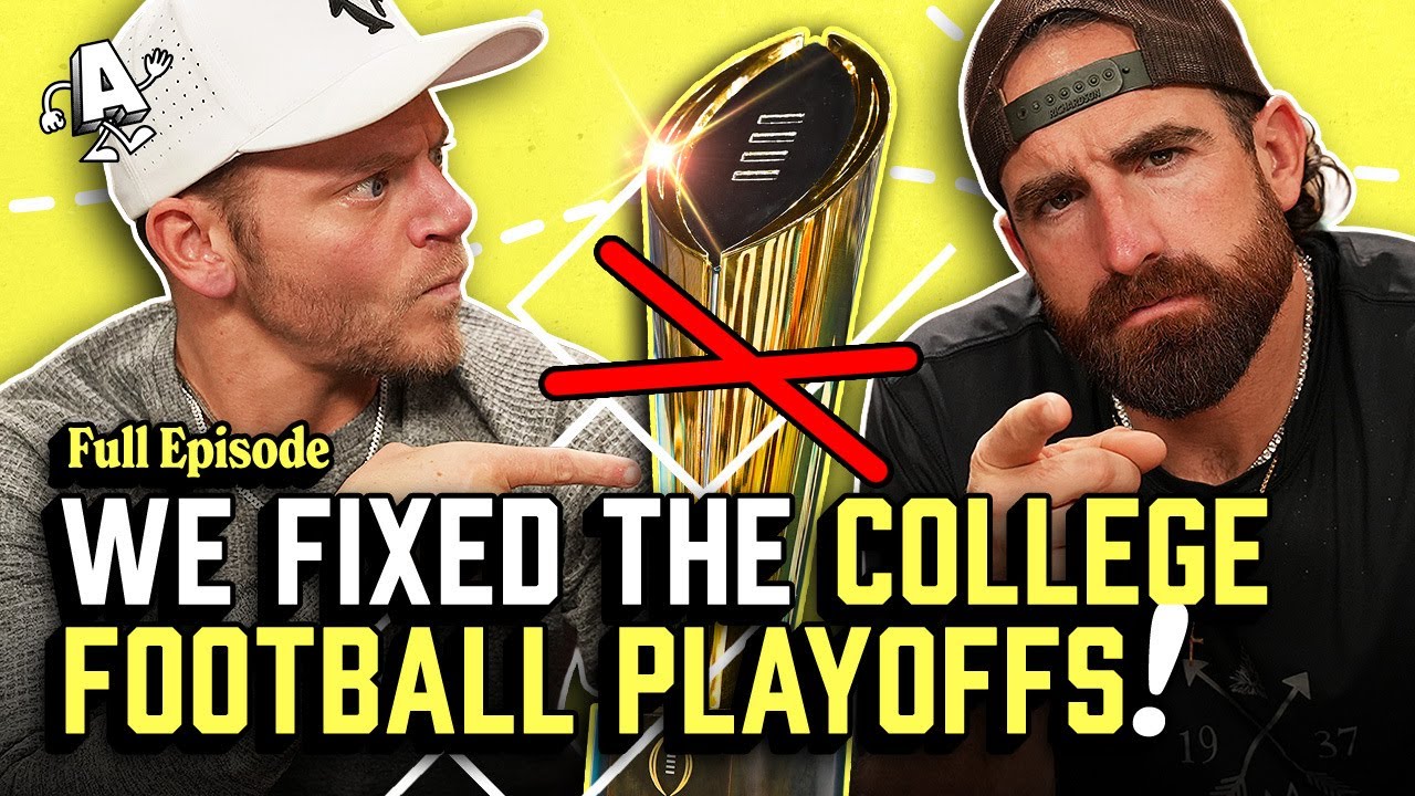 Episode Thumbnail for Ep. 14: Dude Perfect Sounds Off on College Football Playoffs & New Channel Announcement!
