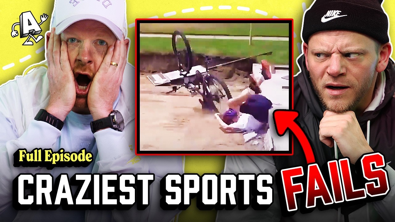 Episode Thumbnail for Ep. 23: Dude Perfect Judges Epic Fan Sports Fails with NBA Announcer Noah Eagle