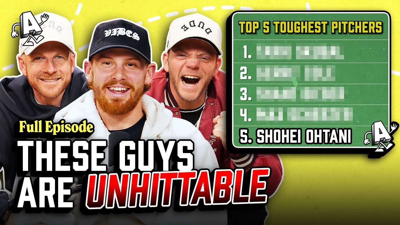 Episode Thumbnail for EP. 24: Dude Perfect: Bobby Witt Jr. Ranks the Toughest Pitchers in Major League Baseball