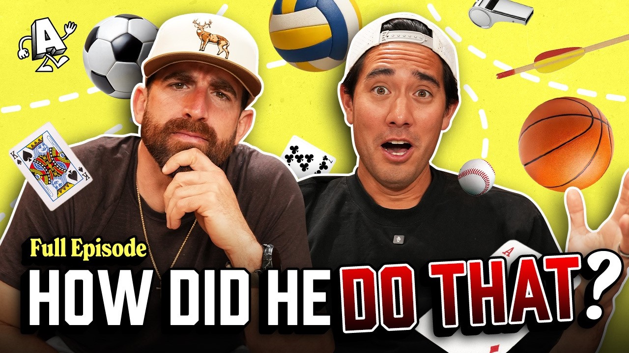 Episode Thumbnail for Zach King's Illusion Secrets REVEALED (With Dude Perfect)
