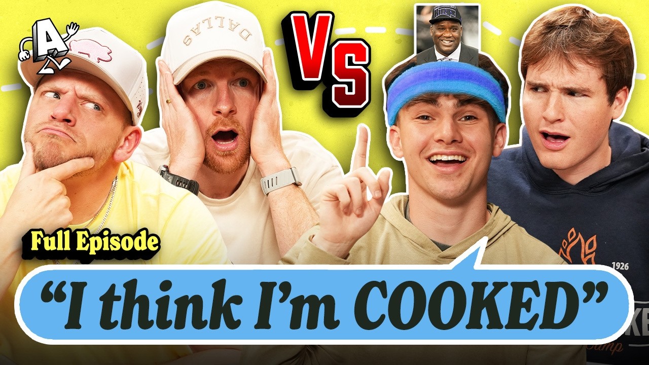 Episode Thumbnail for Millennial vs Gen Z Guess The Athlete Game + Dude Perfect CEO BTS Secrets