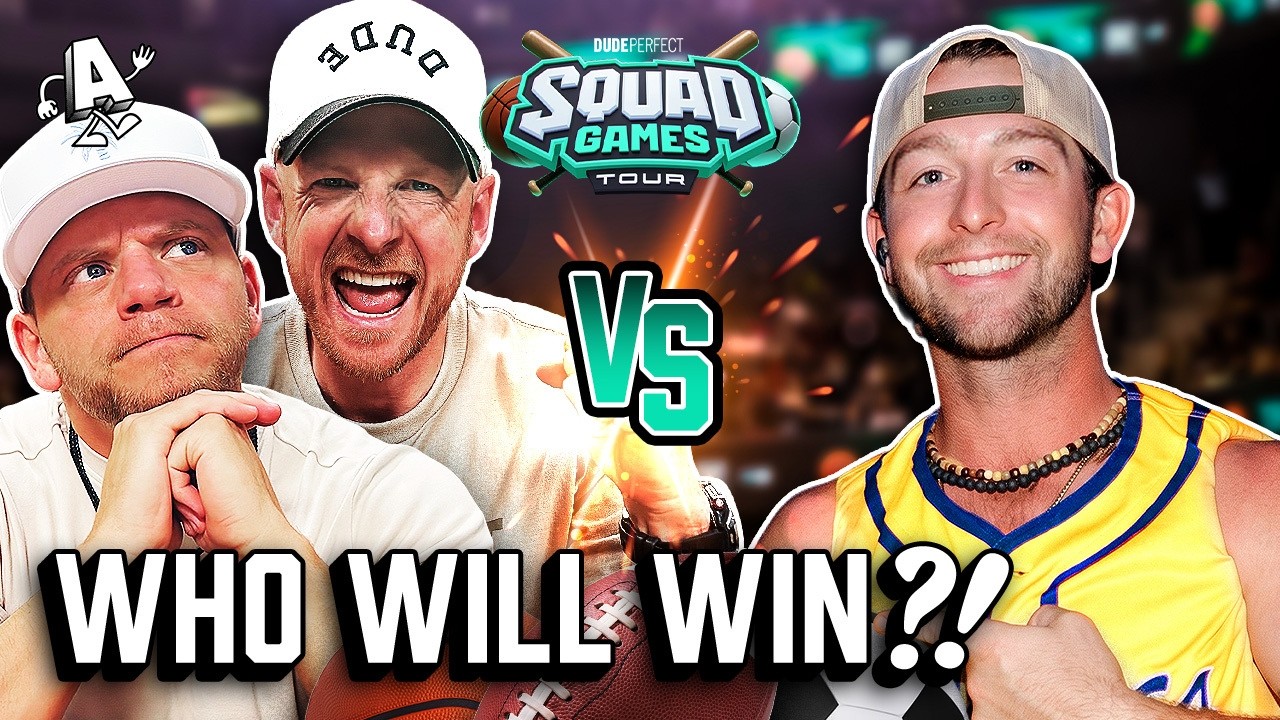 Episode Thumbnail for Savannah Bananas VS. Dude Perfect Epic Tour Battles BTS