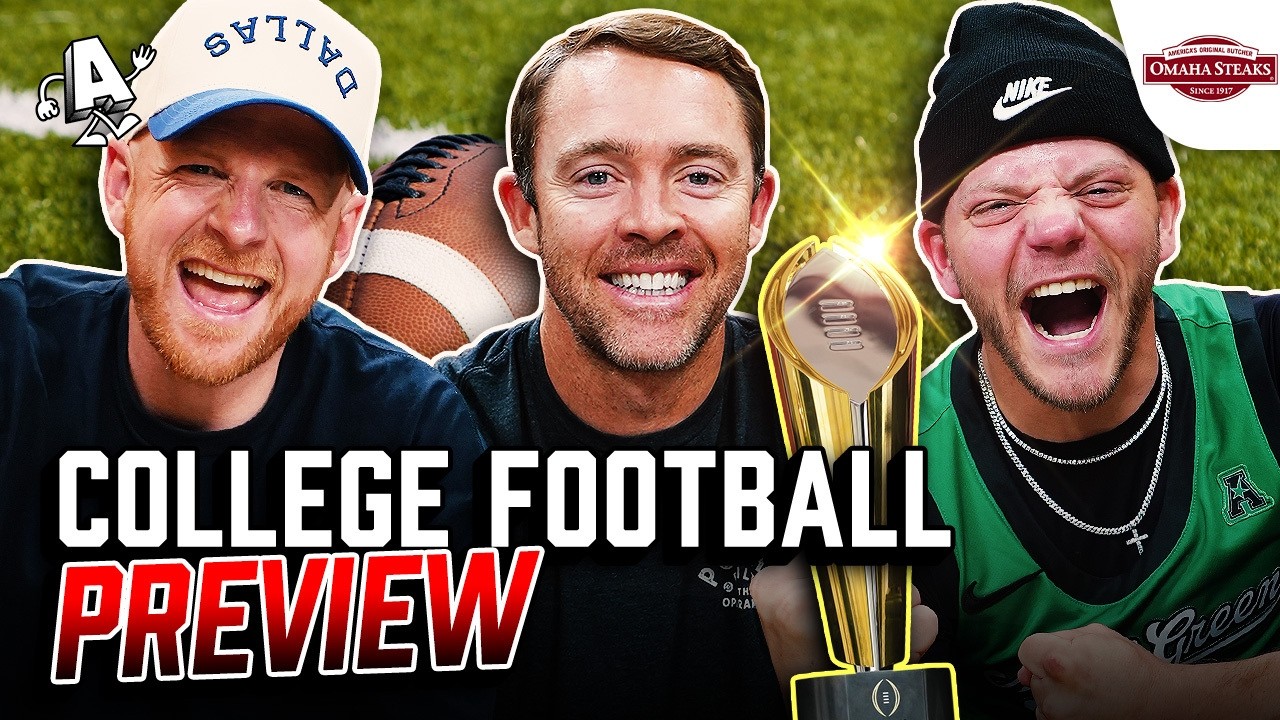 Episode Thumbnail for College Football Preview with Colt McCoy PLUS School Stereotypes BTS