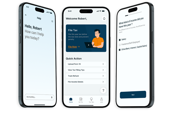 Tax Filling App Project Image