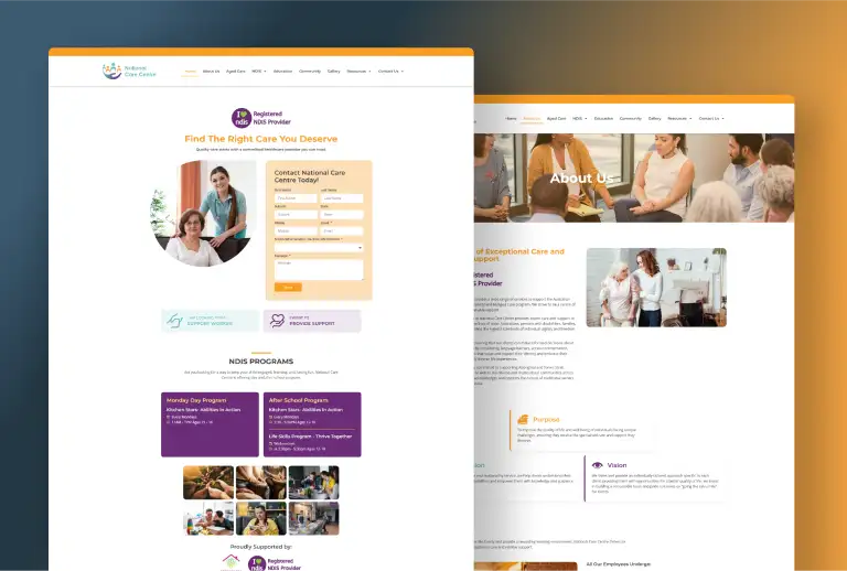 National Care Centre Website Thumbnail
