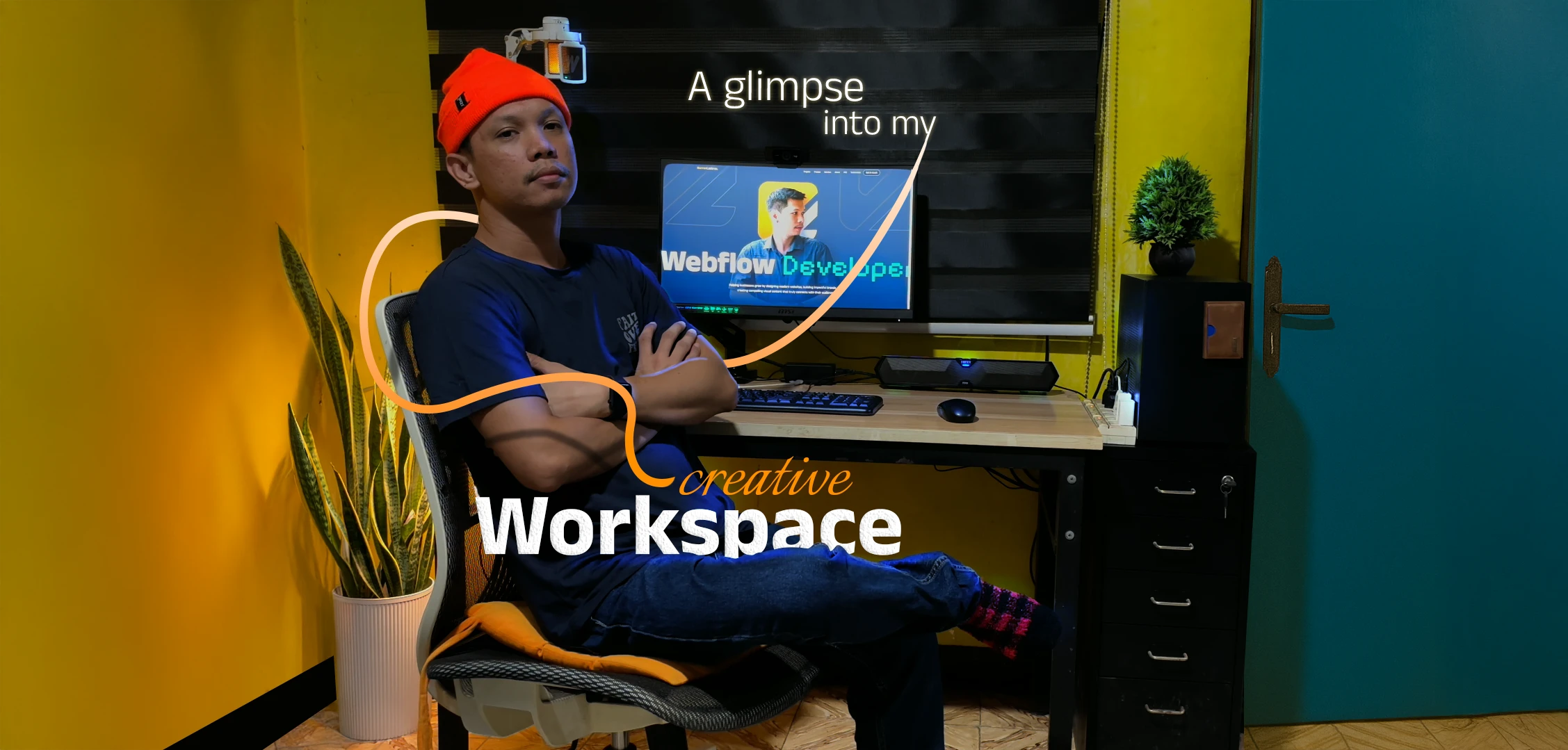 My creative workspace