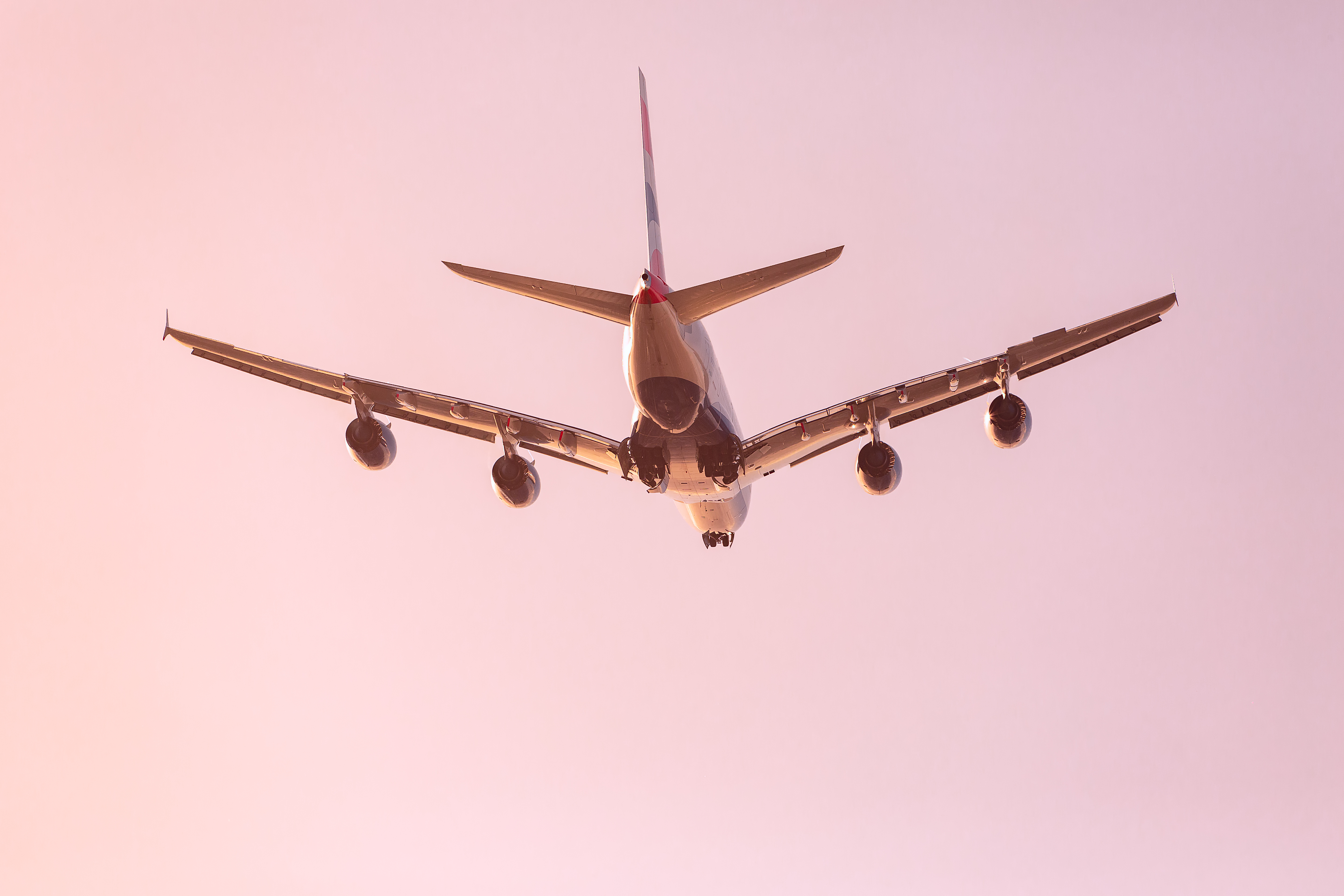 Commercial aircraft, representing transportation and airline litigation investigations