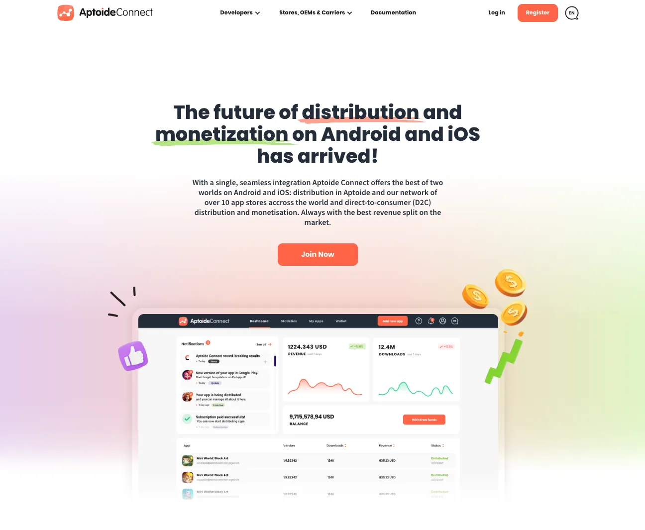 AptoideConnect app store optimization