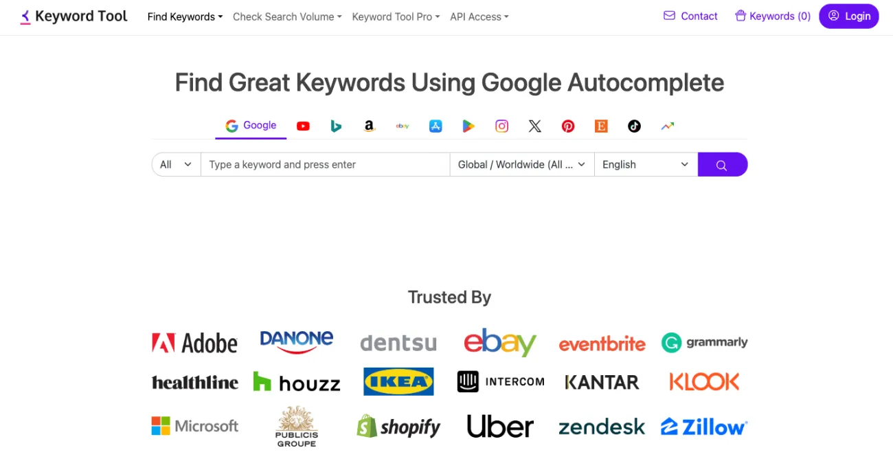 Keyword tool app store optimization