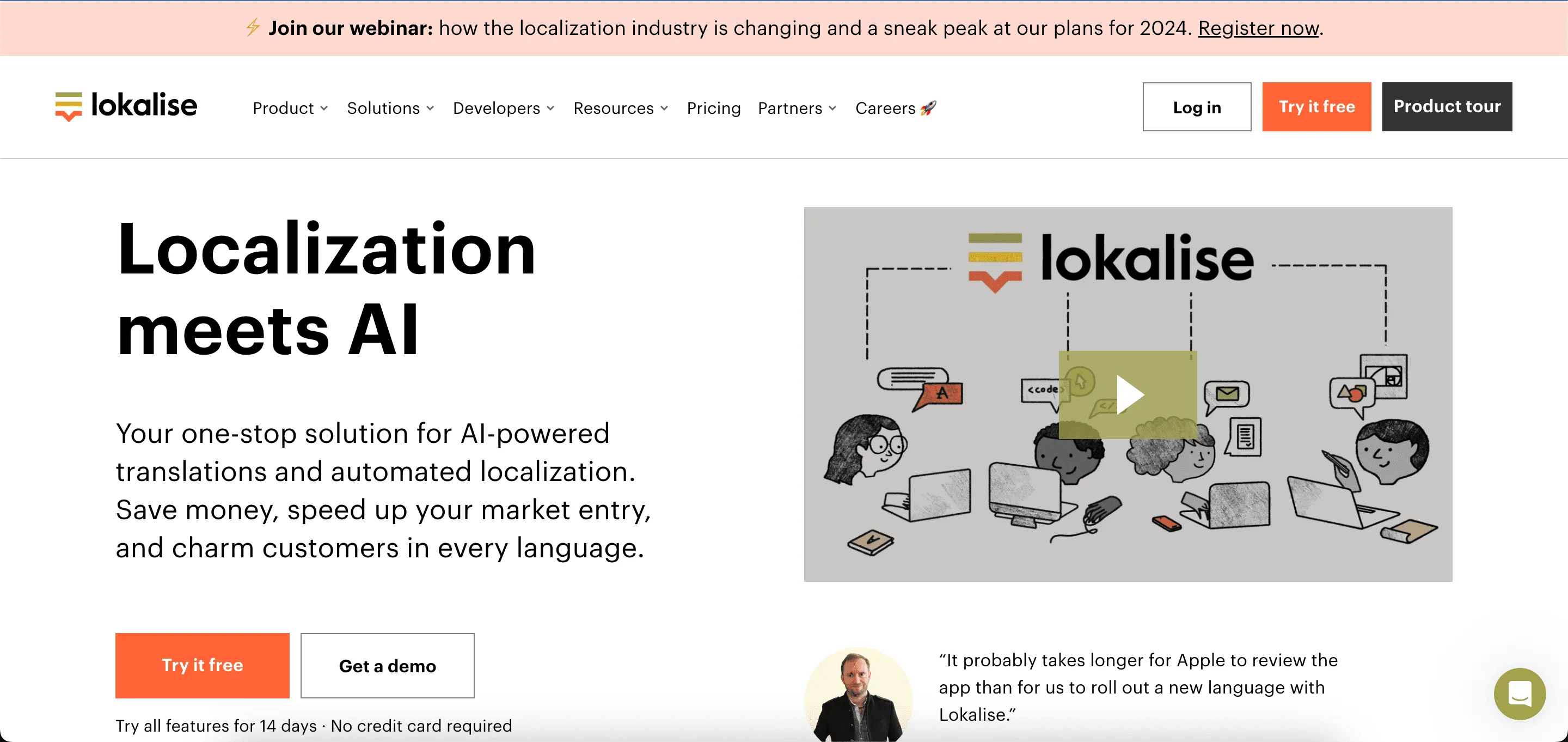 Lokalise mobile app optimization tool