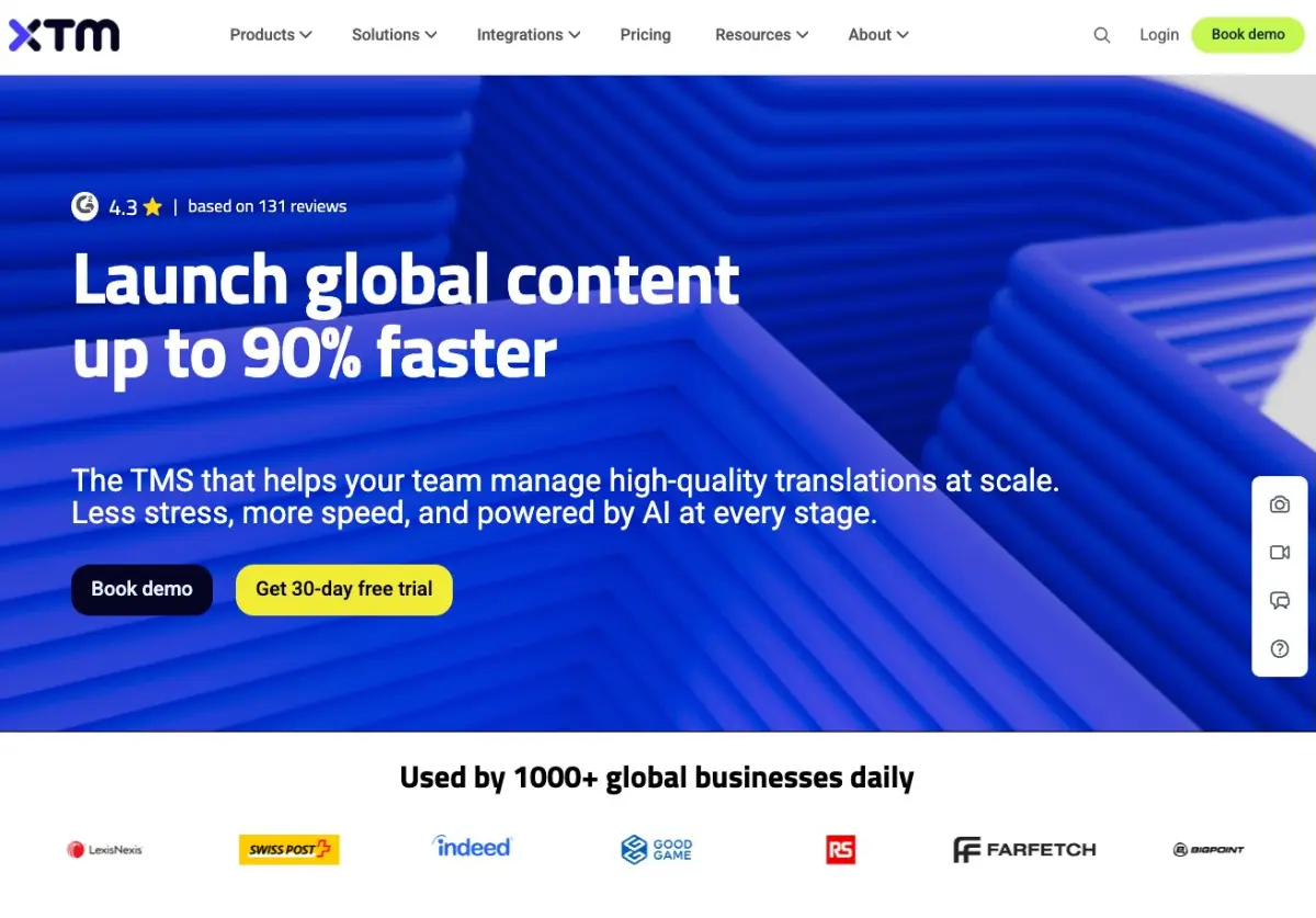 XTM mobile app localization tool