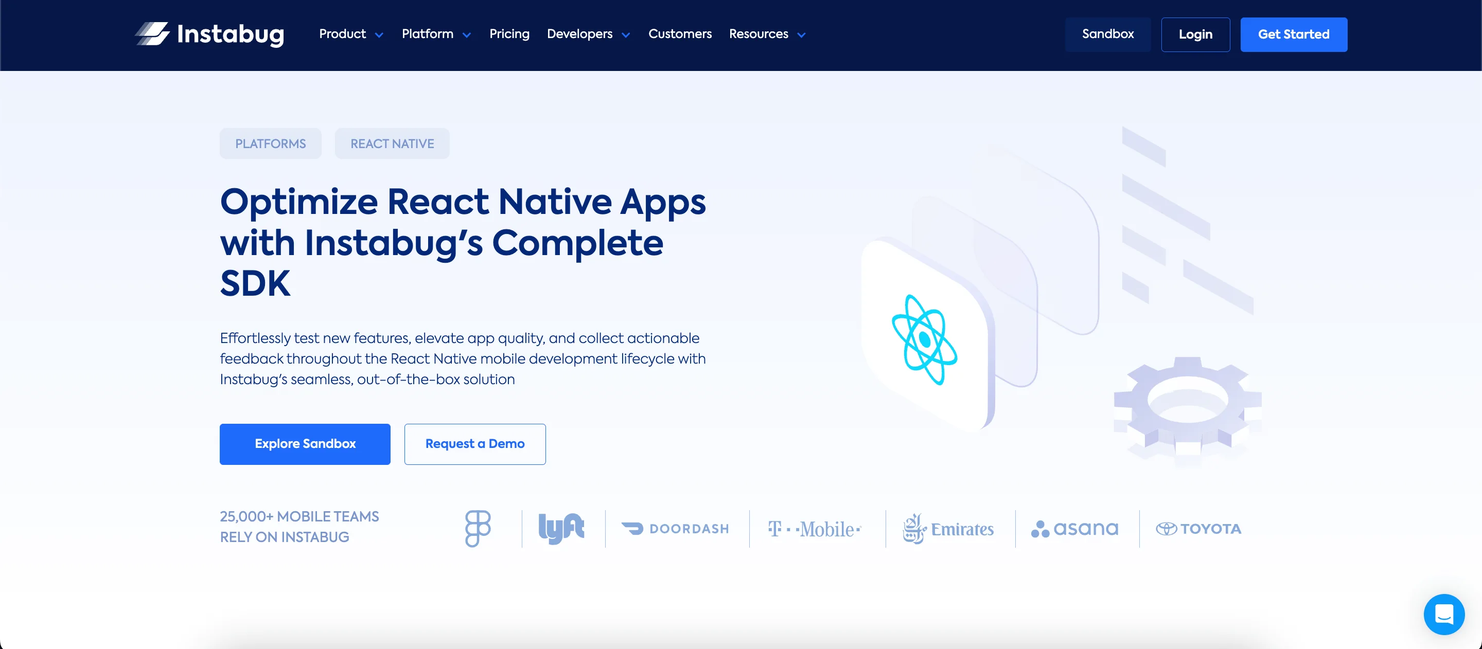 Instabug mobile-first app performance platform