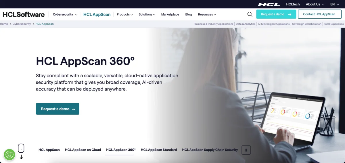 HCL Appscan appsec tool