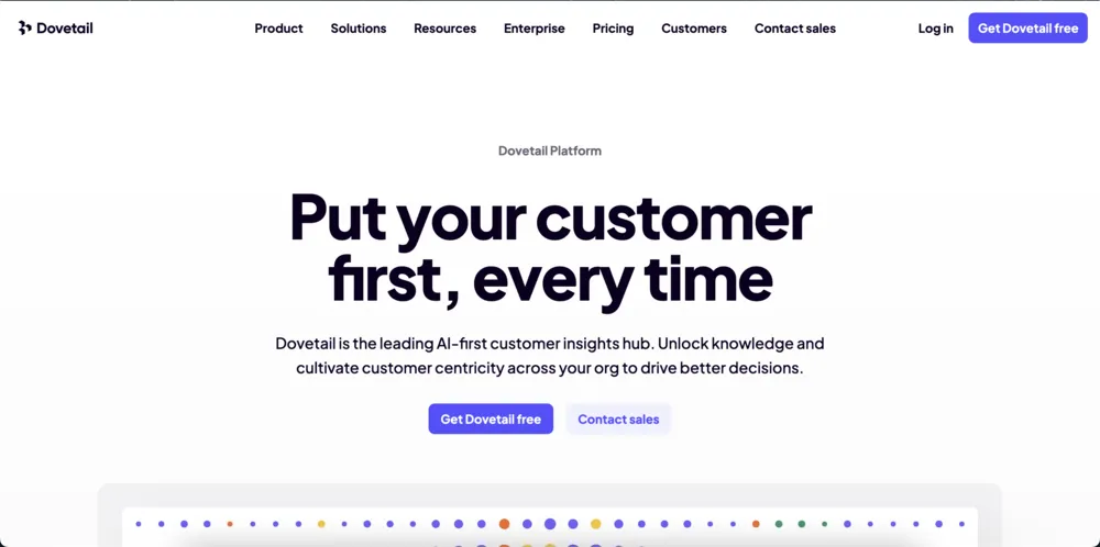 Dovetail for ai onboarding