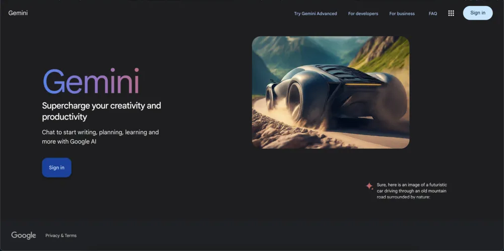 Gemini for AI onboarding