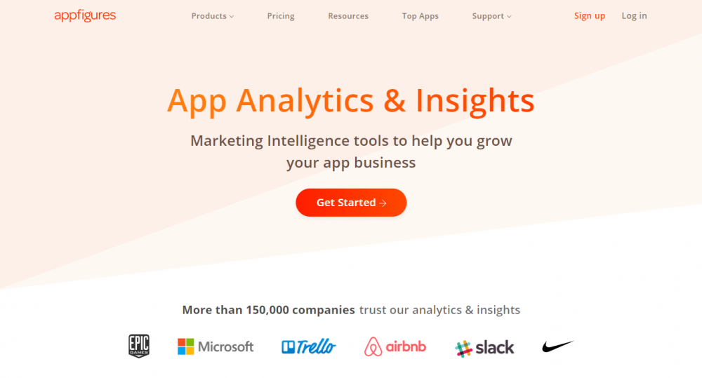 Appfigures Top Mobile App Intelligence Tools