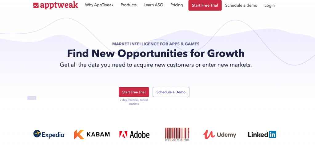 AppTweak mobile app intelligence tool