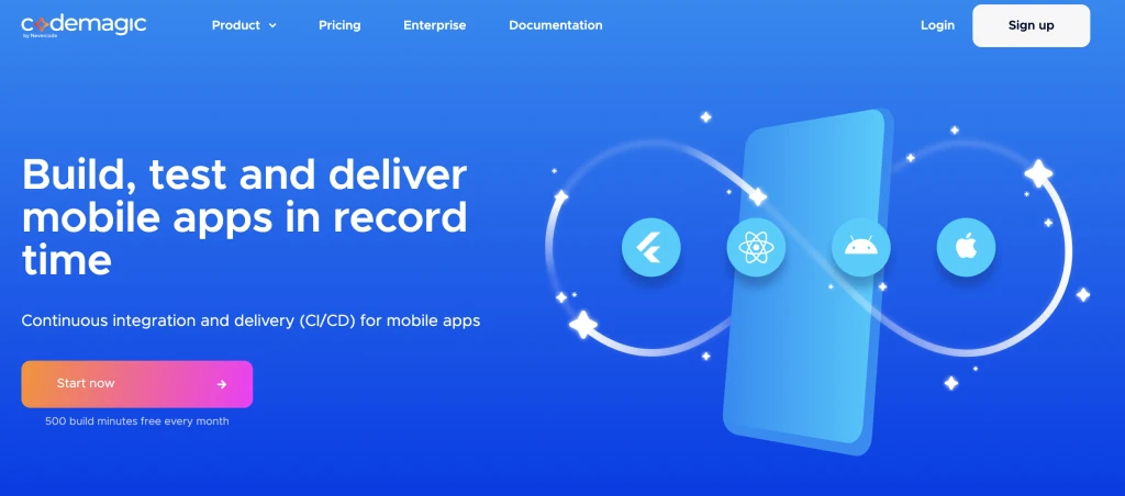 Codemagic CI/CD react native tool