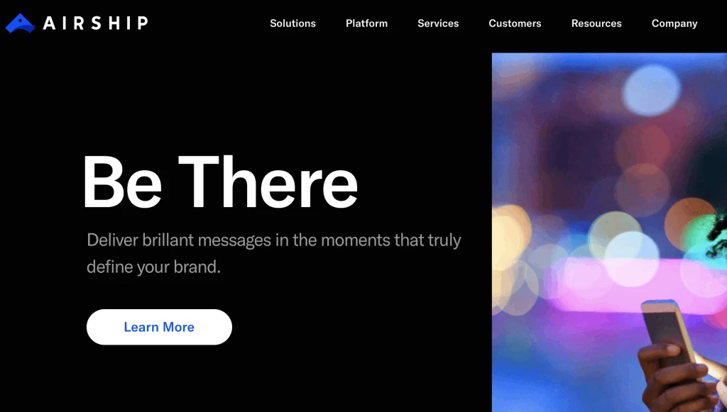 Airship react native mobile customer engagement platform