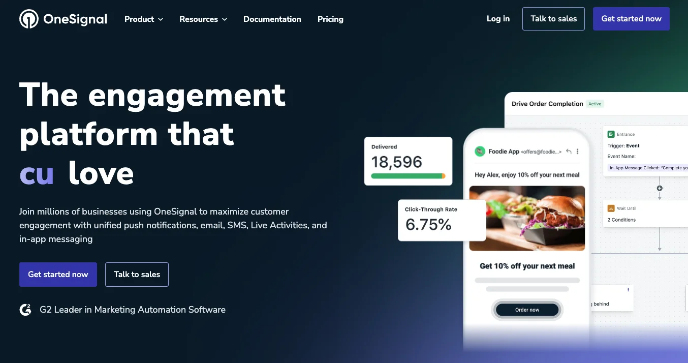 OneSignal user engagement in React Native apps