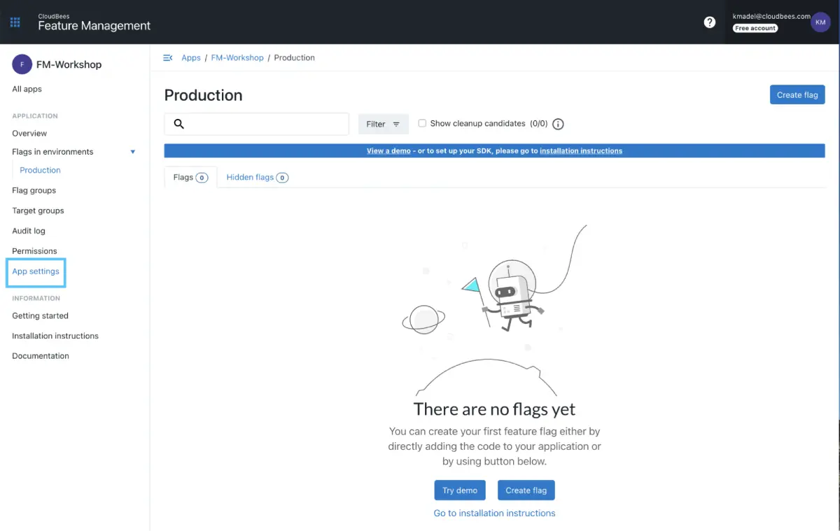 CloudBees feature flag management