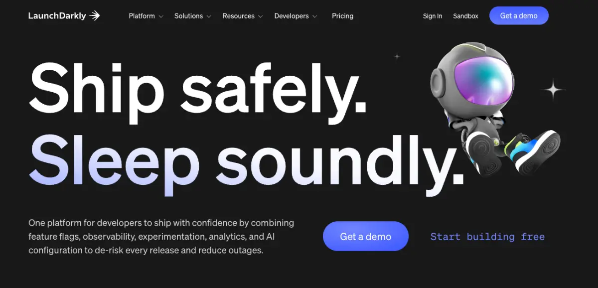 LaunchDarkly feature flag tool