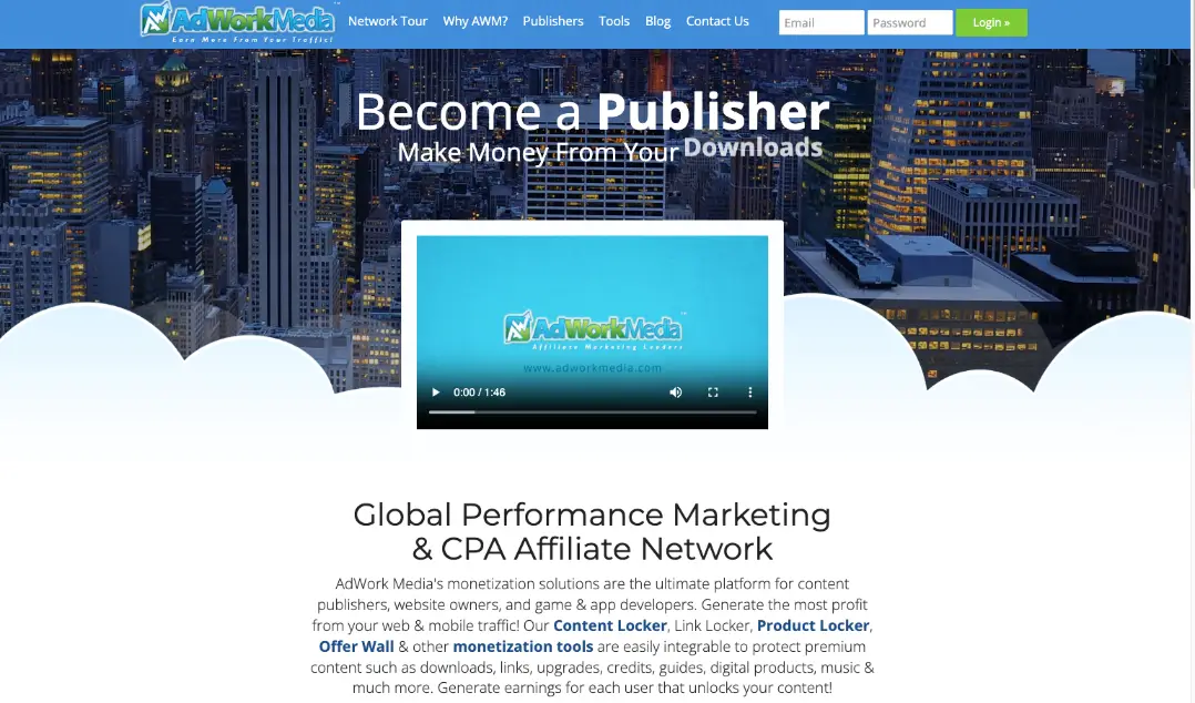 AdWork Media cpi network