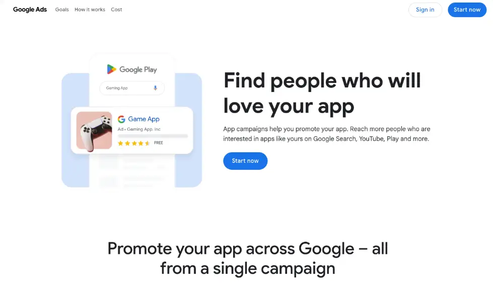 Google ads cpi network