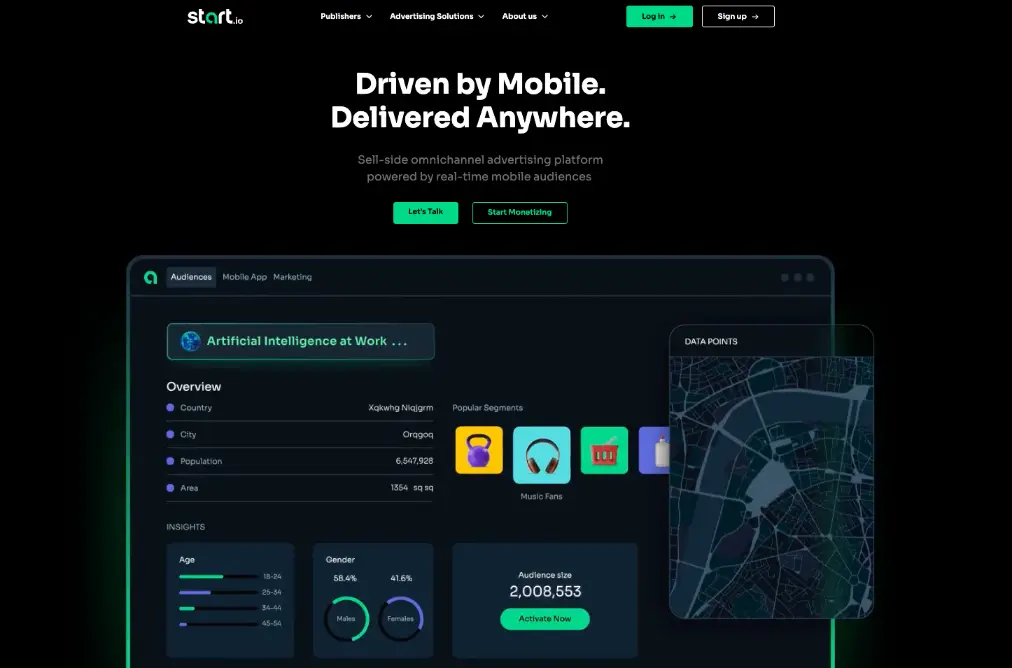 Start.io cpi network