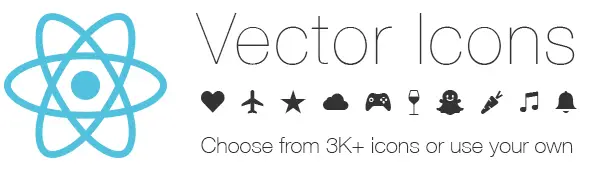 React Native vector icons