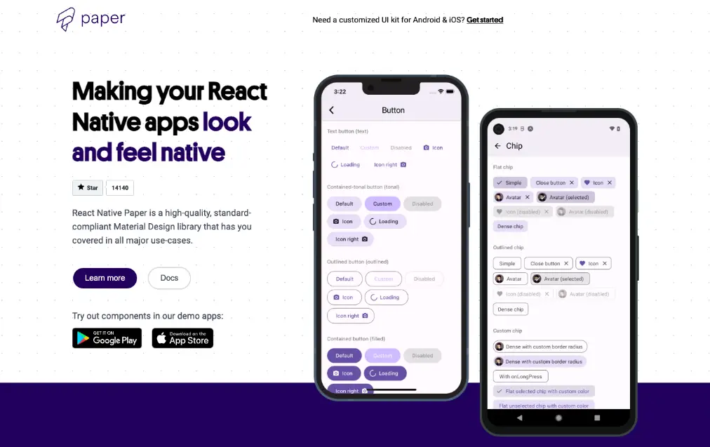 React Native Paper