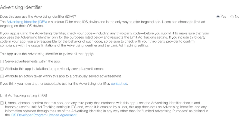 Answer app compliance